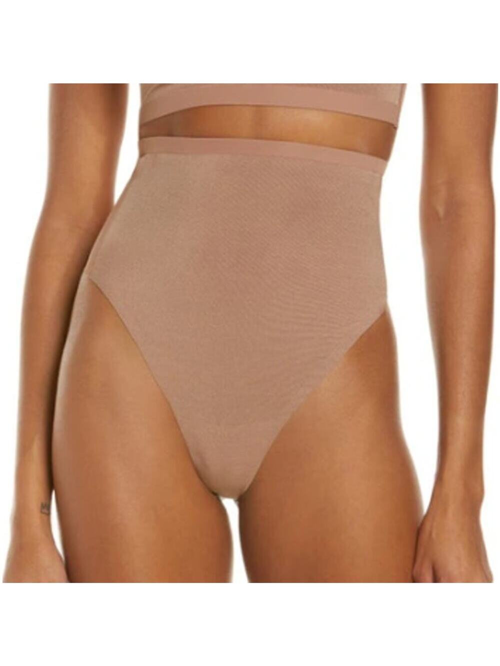 NWT SKIMS  Power Mesh High Waist Thong Size 2X SIENNA